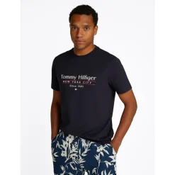 HILFIGER CENTER STACK TEE