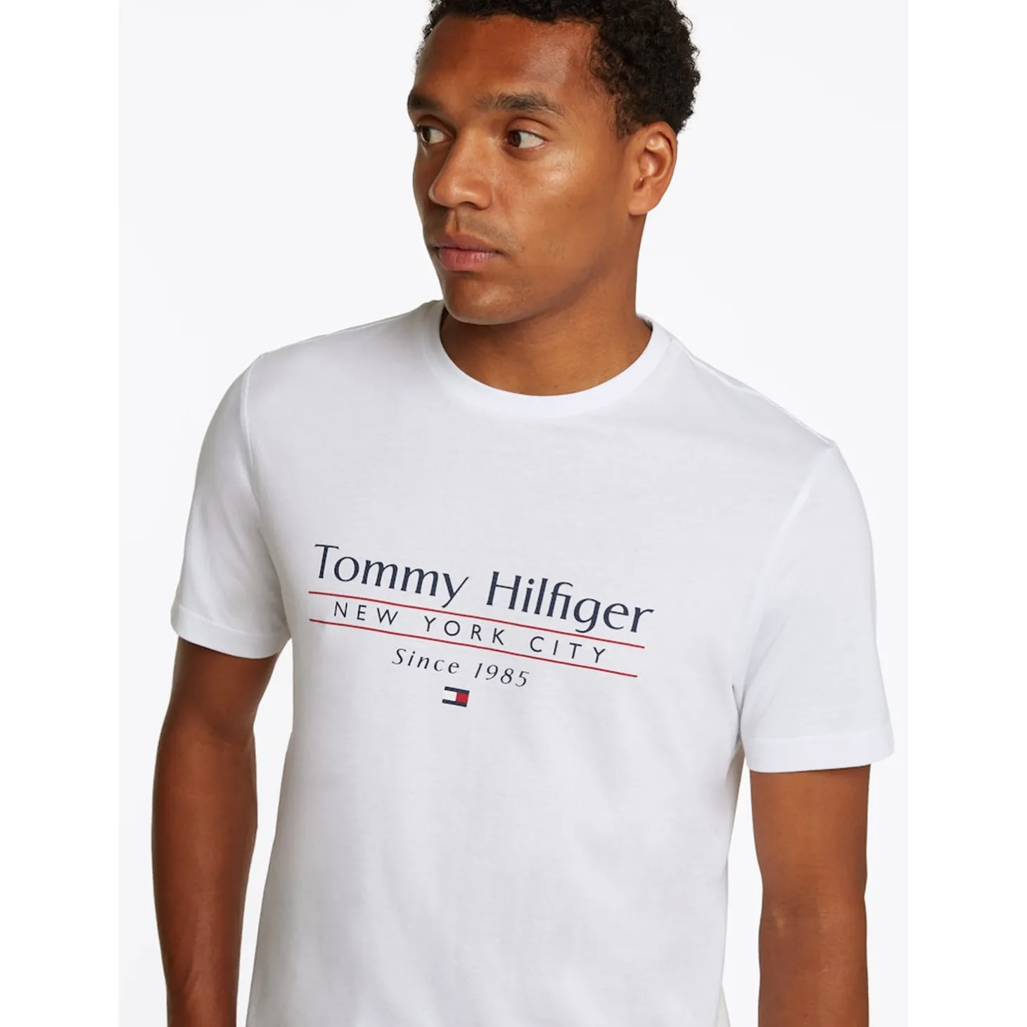 HILFIGER CENTER STACK TEE