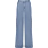 HOSE JEANS LANG PALAZZO