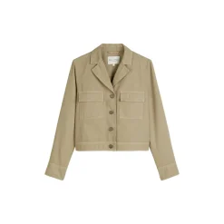Indoor jacket, collar, long sl