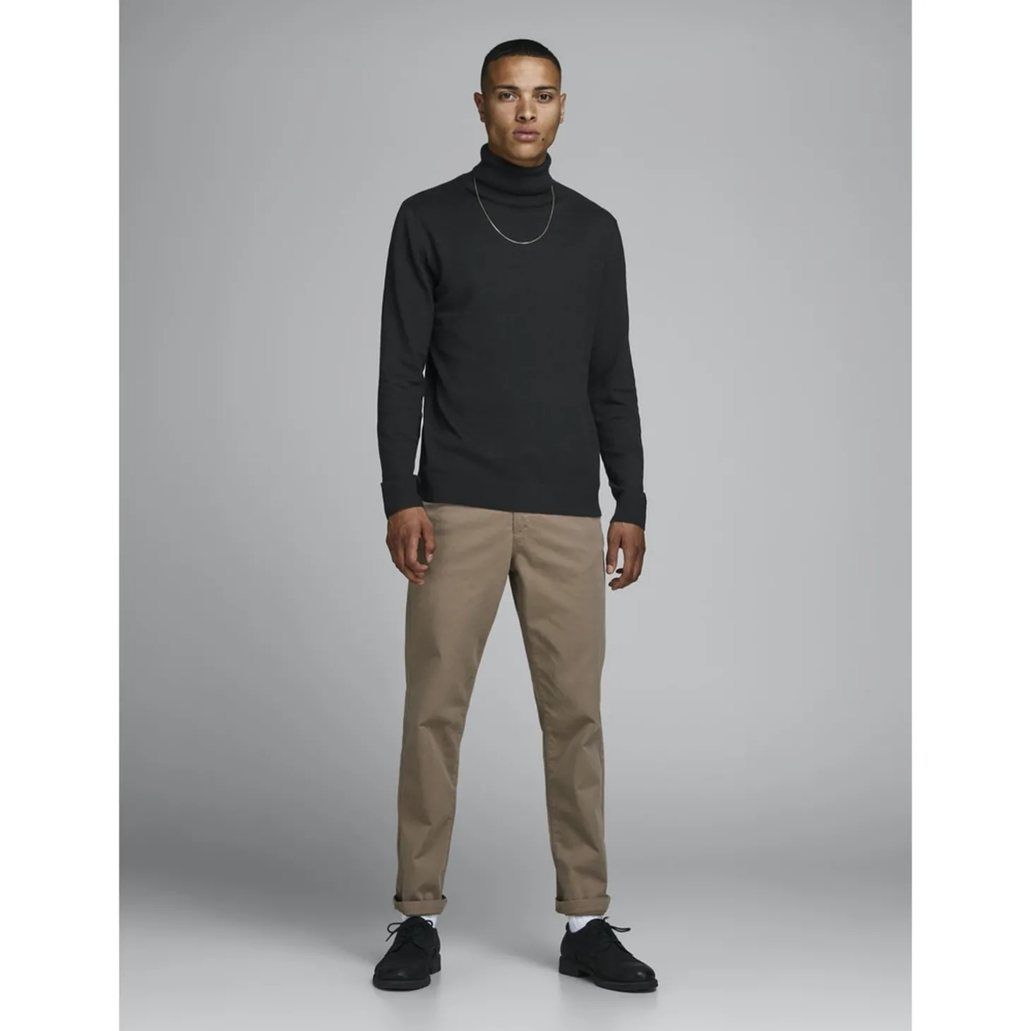 JJEEMIL KNIT ROLL NECK NOOS