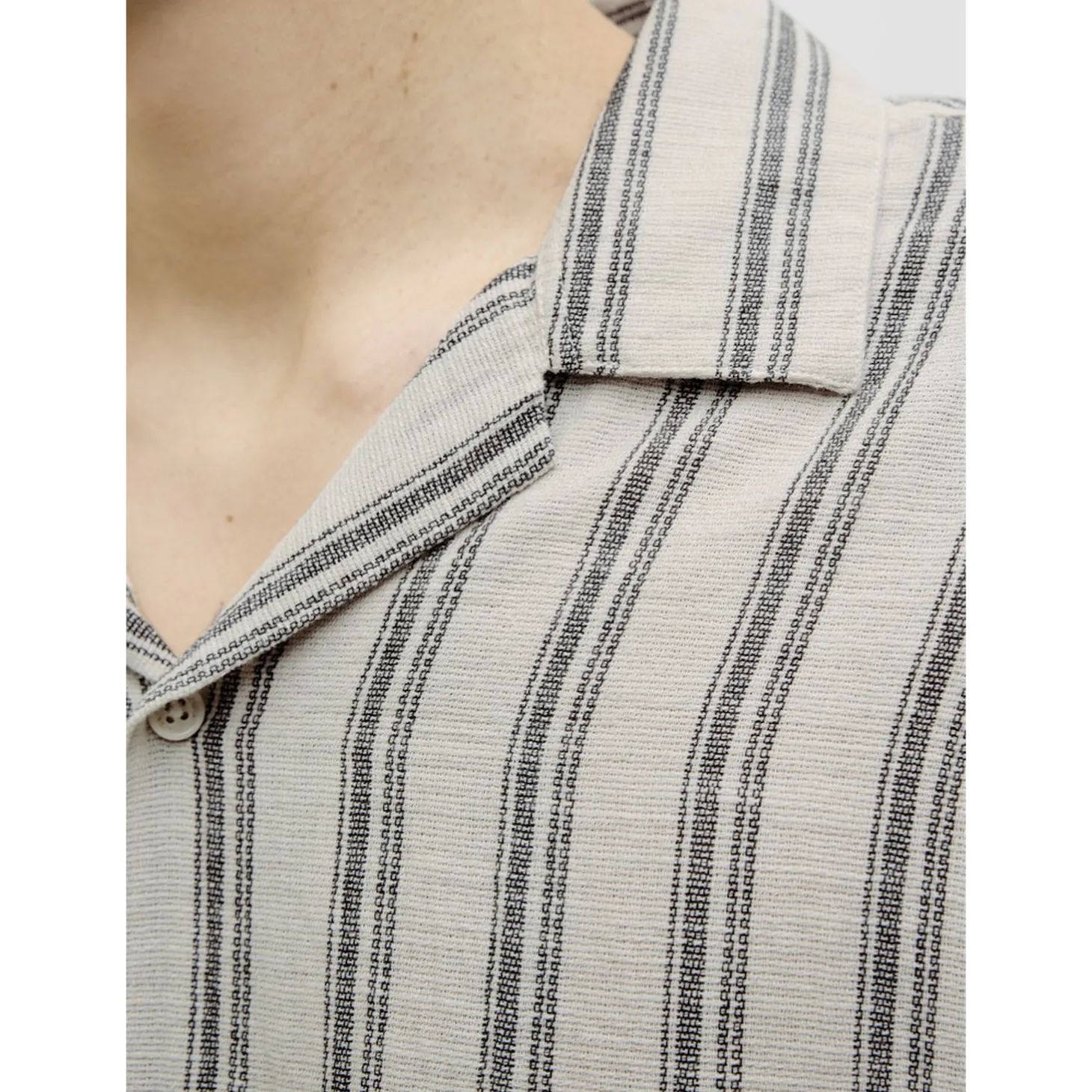 JJEENZO STRIPE RESORT SHIRT SS