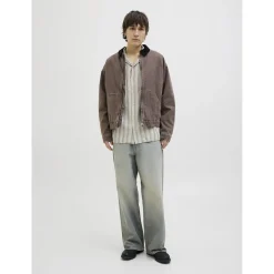 JJEENZO STRIPE RESORT SHIRT SS