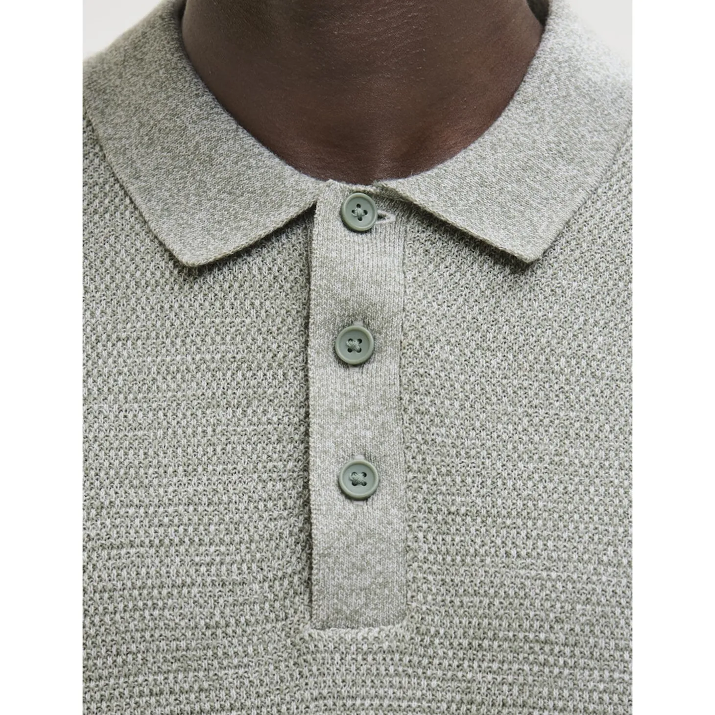 JJEGEORGE KNIT POLO SS SN