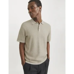 JJEGEORGE KNIT POLO SS SN