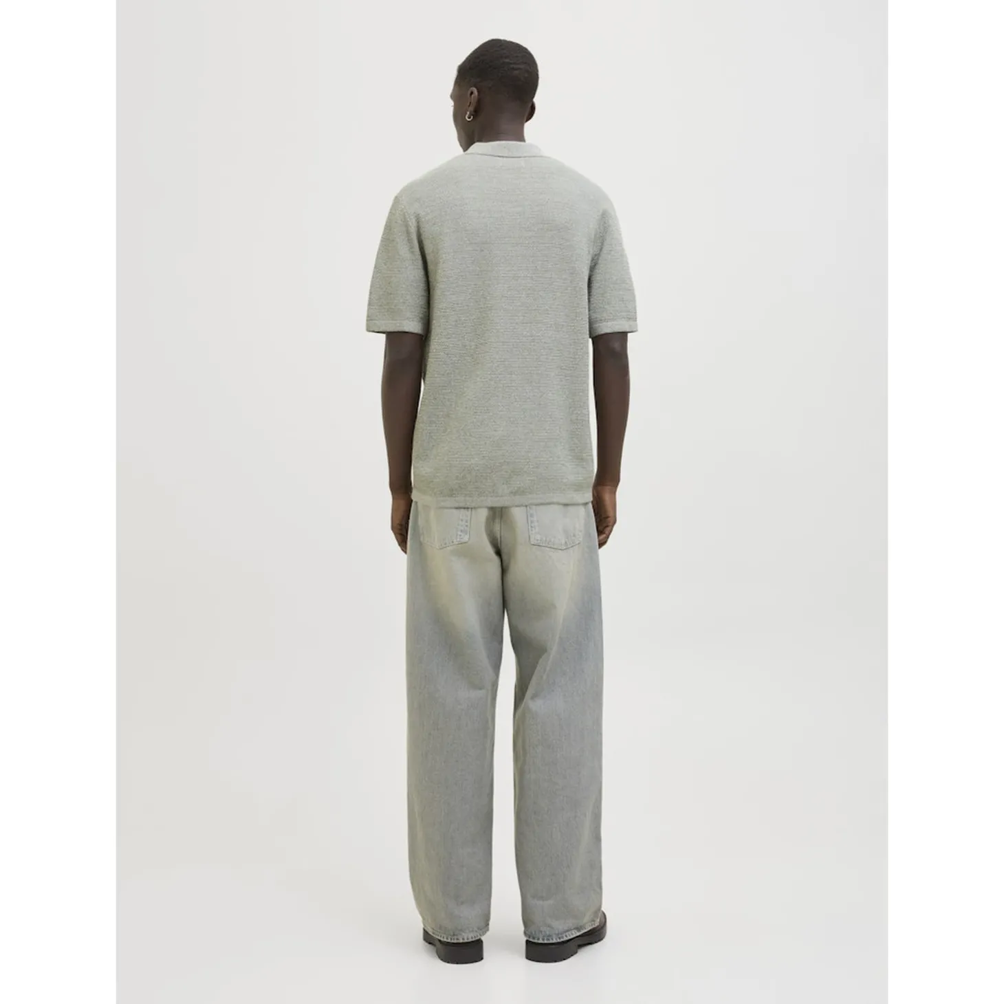 JJEGEORGE KNIT POLO SS SN