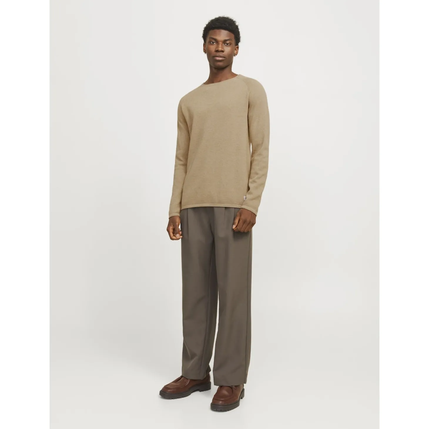 JJEHILL KNIT CREW NECK NOOS
