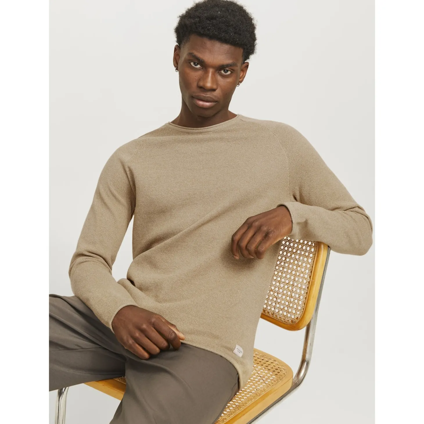 JJEHILL KNIT CREW NECK NOOS