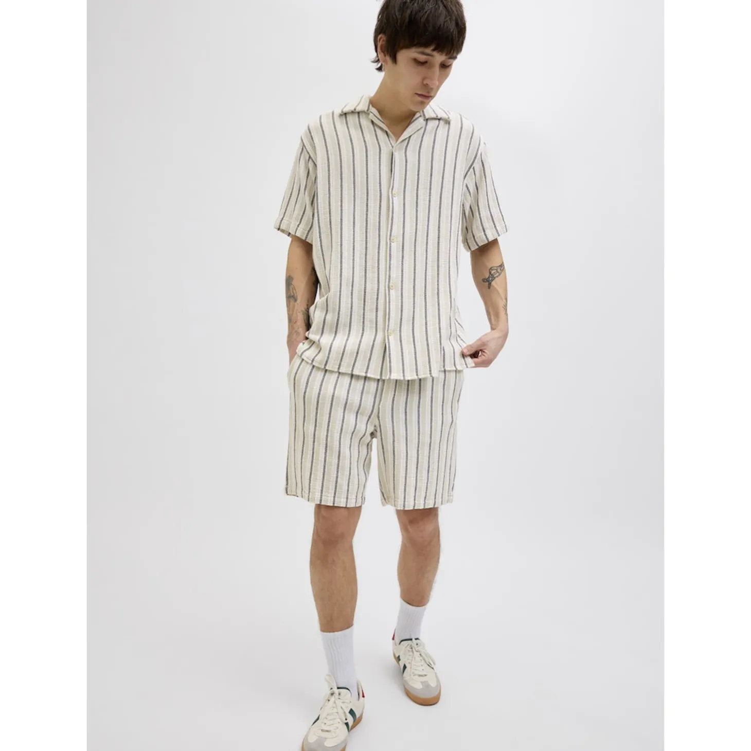 JPSTJAIDEN COBA STRIPE JOG SHO