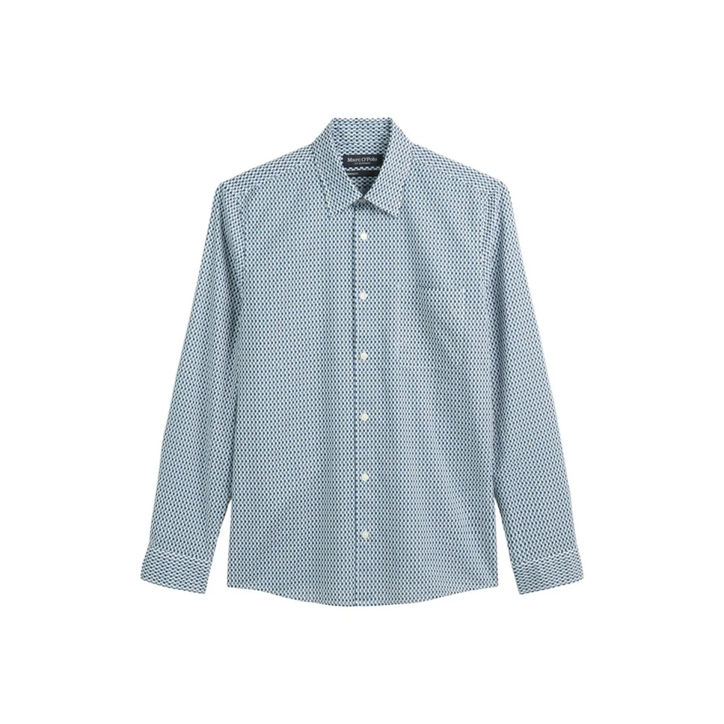 Kent collar, long sleeve, one