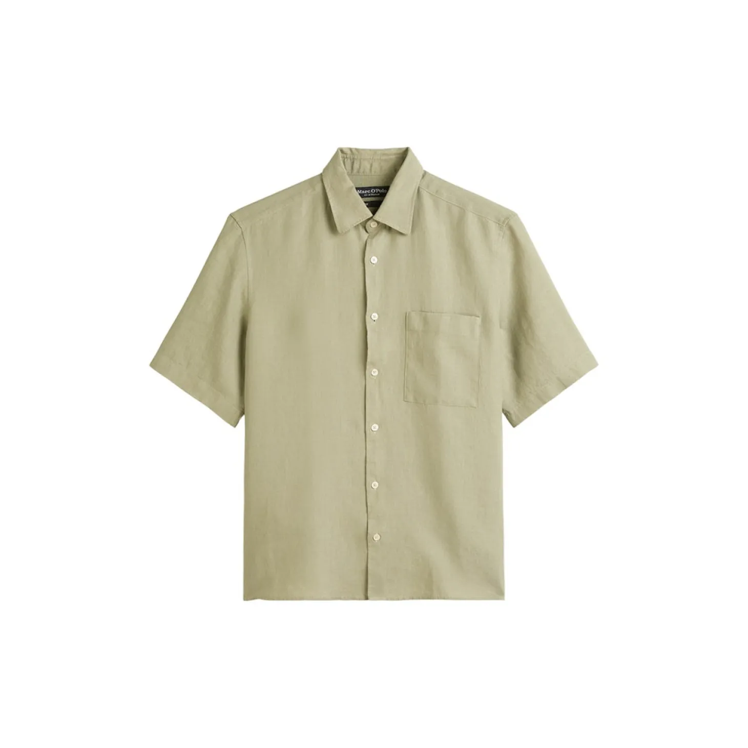 Kent collar, short sleeves, on