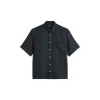 Kent collar, short sleeves, on