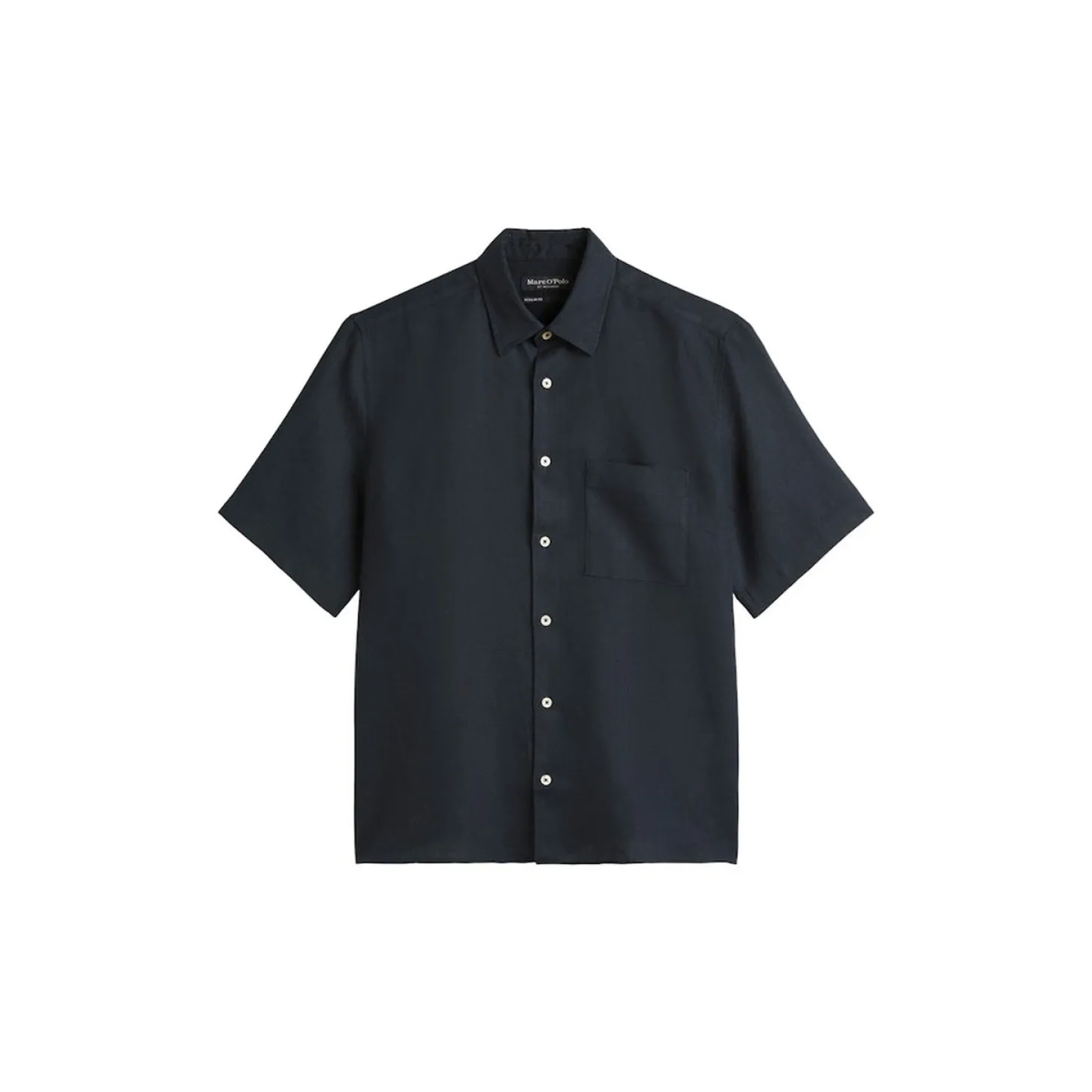 Kent collar, short sleeves, on