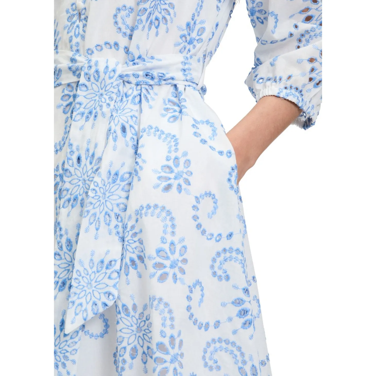 Kleid Lang 3/4 Arm