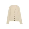 Knit cardigan with lurex