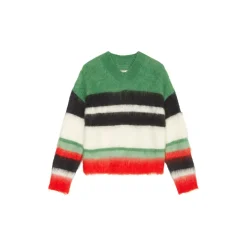 Knit Pullovers Longsleeve, V-N