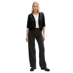Knit short bolero
