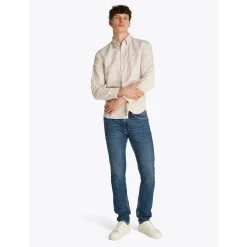 LINEN BLEND BOLD STRIPE