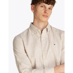 LINEN BLEND BOLD STRIPE