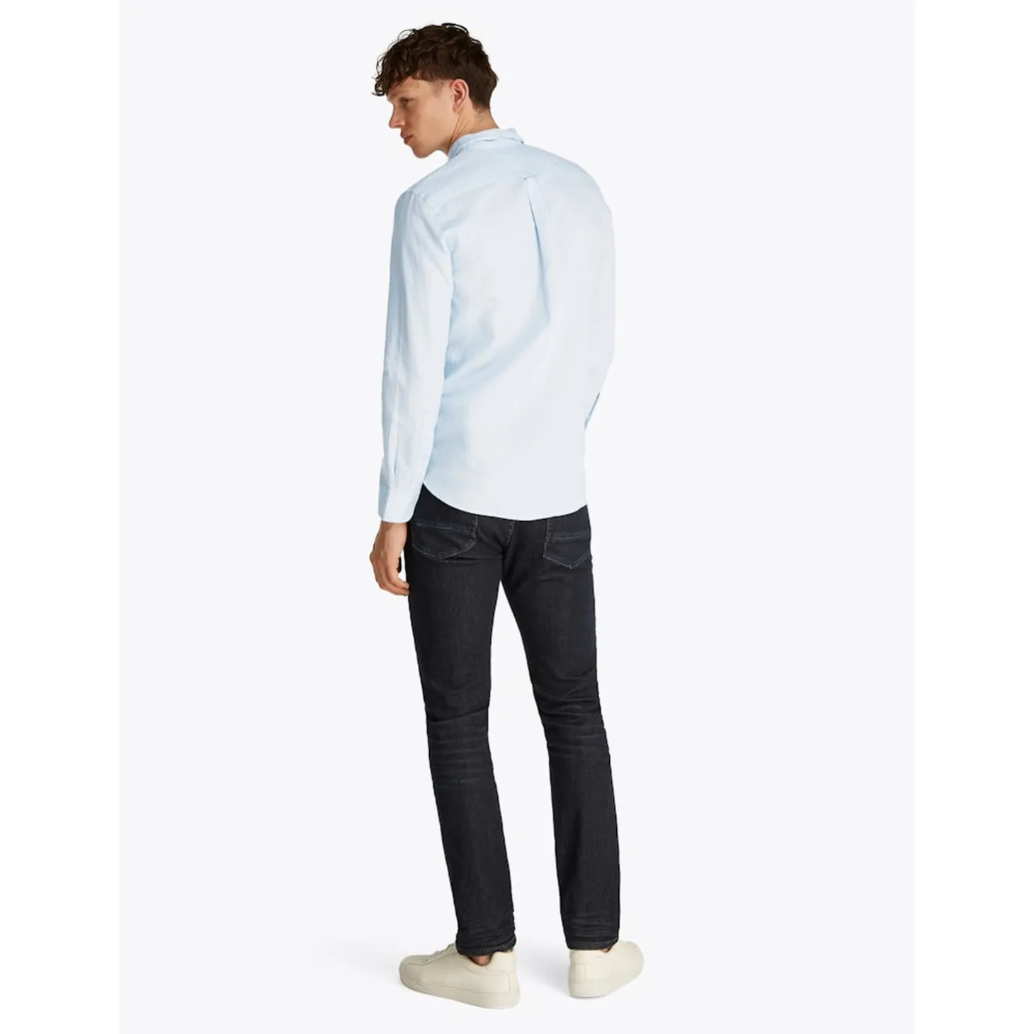 LINEN BLEND SOLID RF SHIRT