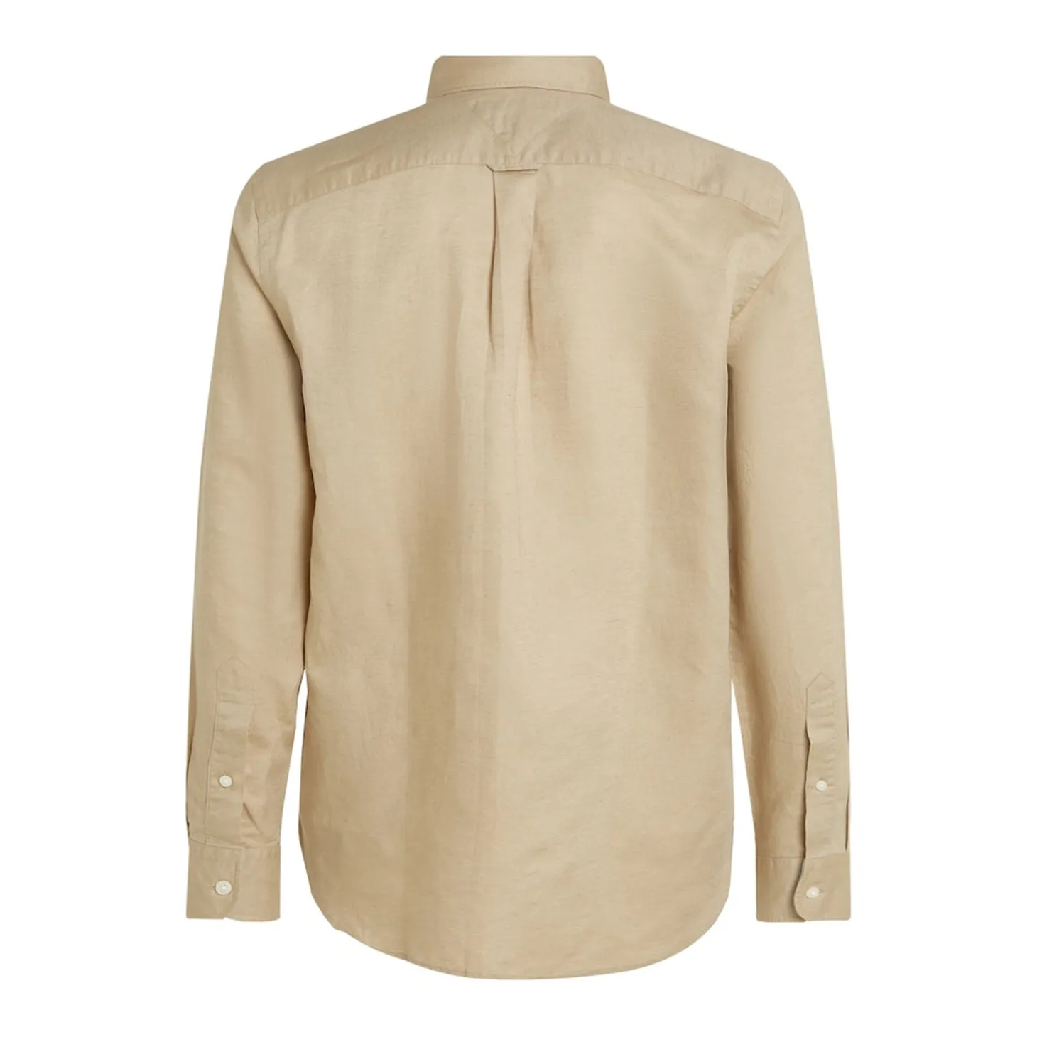 LINEN BLEND SOLID RF SHIRT