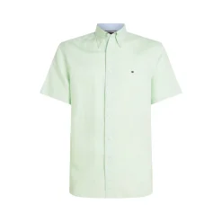 LINEN BLEND SOLID SS RF SHIRT