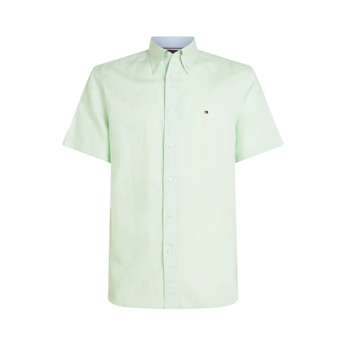 LINEN BLEND SOLID SS RF SHIRT