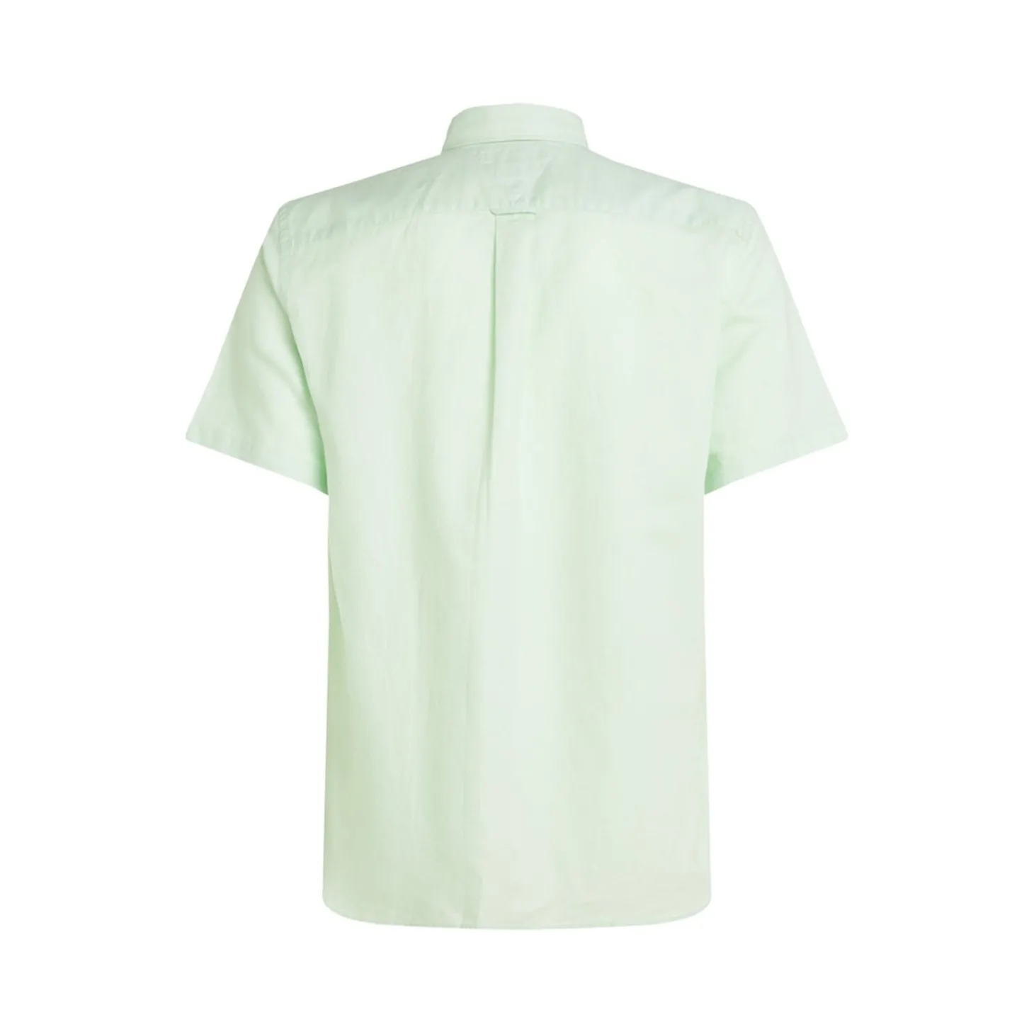 LINEN BLEND SOLID SS RF SHIRT