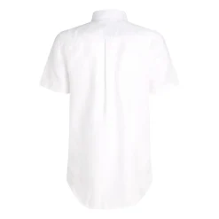LINEN BLEND SOLID SS RF SHIRT