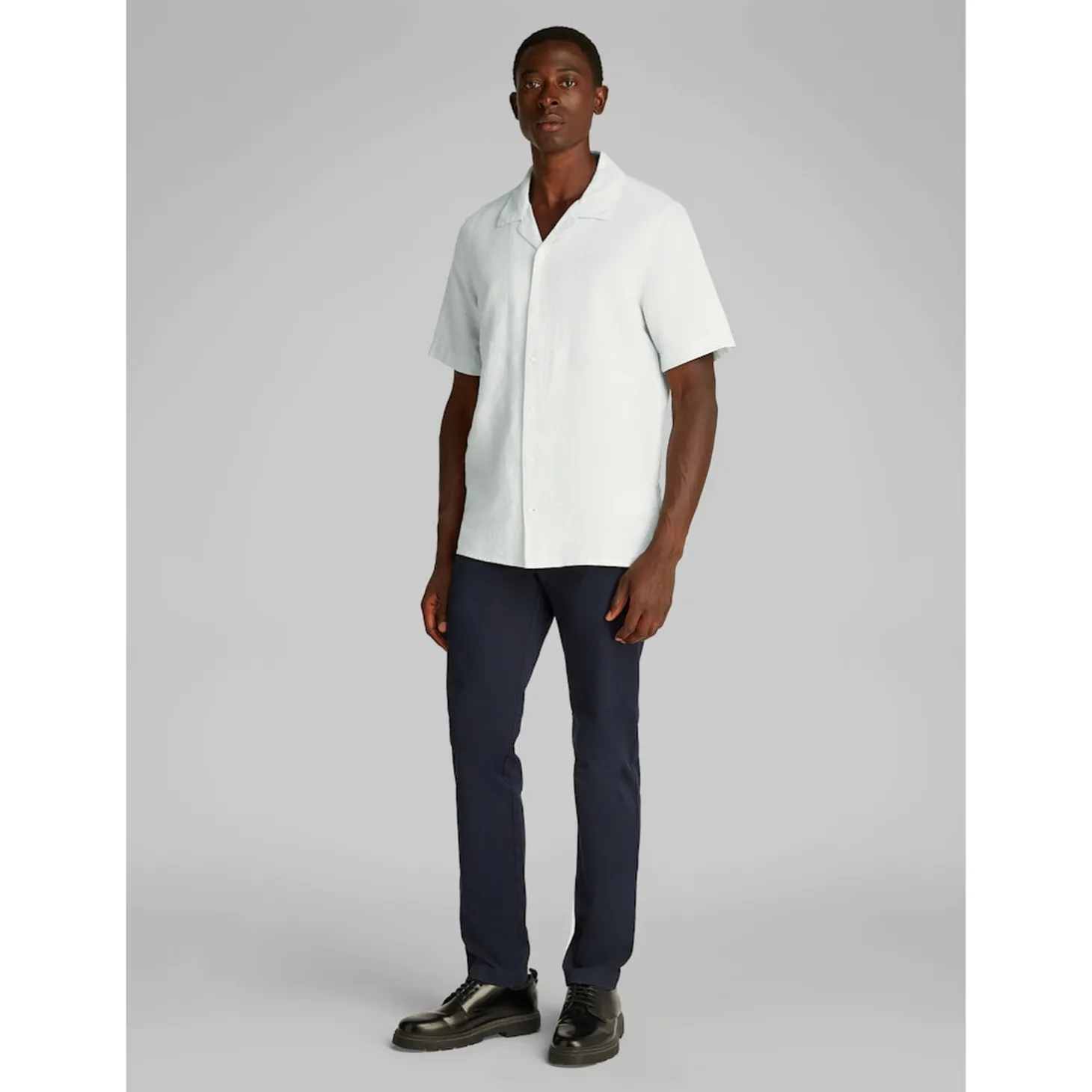 LINEN COTTON CUBAN S/S SHIRT