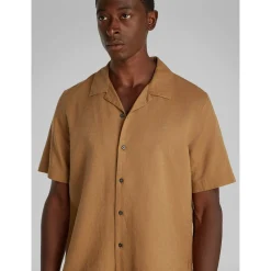 LINEN COTTON CUBAN S/S SHIRT