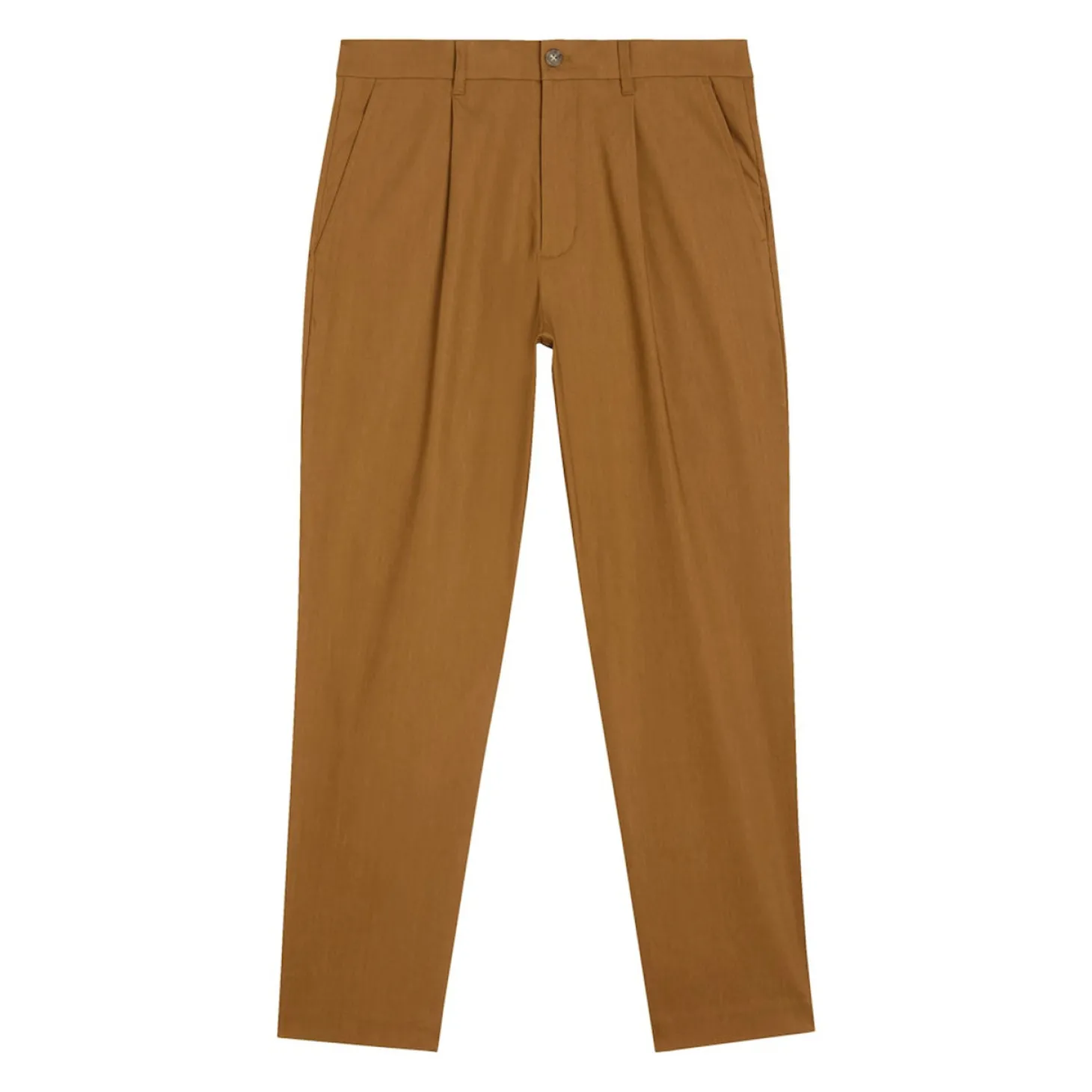 LINEN LYOCELL STRETCH TAPERED