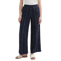 Loose fit palazzo pants