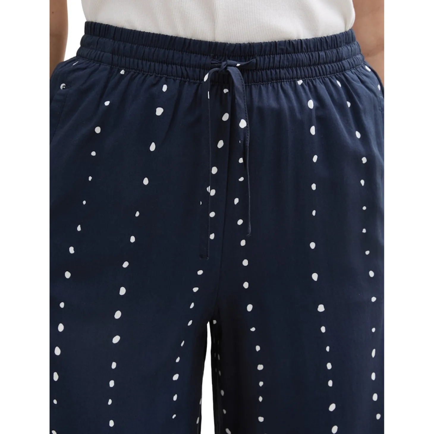 Loose fit palazzo pants