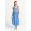 MatMix Dress with Volant Sleev