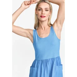 MatMix Dress with Volant Sleev