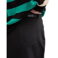 Midi denim skirt