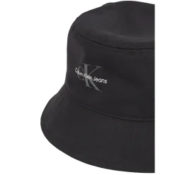 MONO LOGO PRINT BUCKET HAT