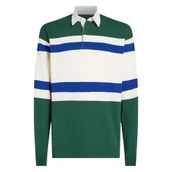 MULTI STRIPE BLOCK RUGBY SHIRT