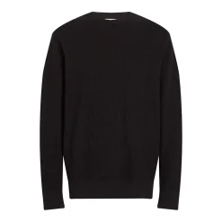NATURAL TEXTURE JACQUARD SWEAT