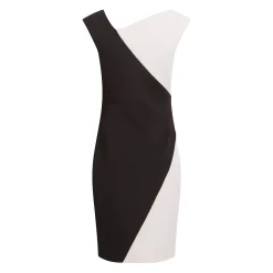 NEOPRENE SCUBA COLORBLOCK DRES