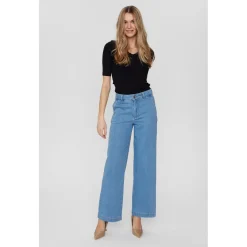 NUAMBER PANTS - LIGHT BLUE