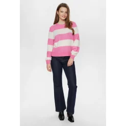 NURIETTE BIG STRIPE PULLOVER