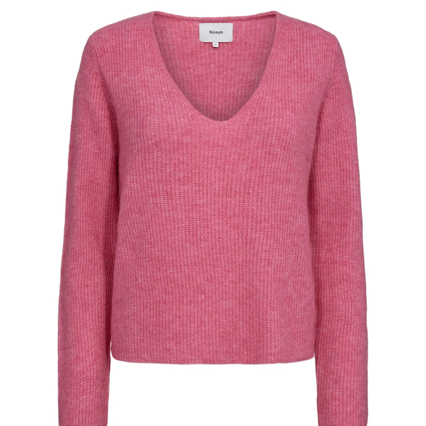 NURIETTE RIB V-NECK PULLOVER