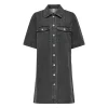 ONLBELLE S/S BUTTON DRESS DNM