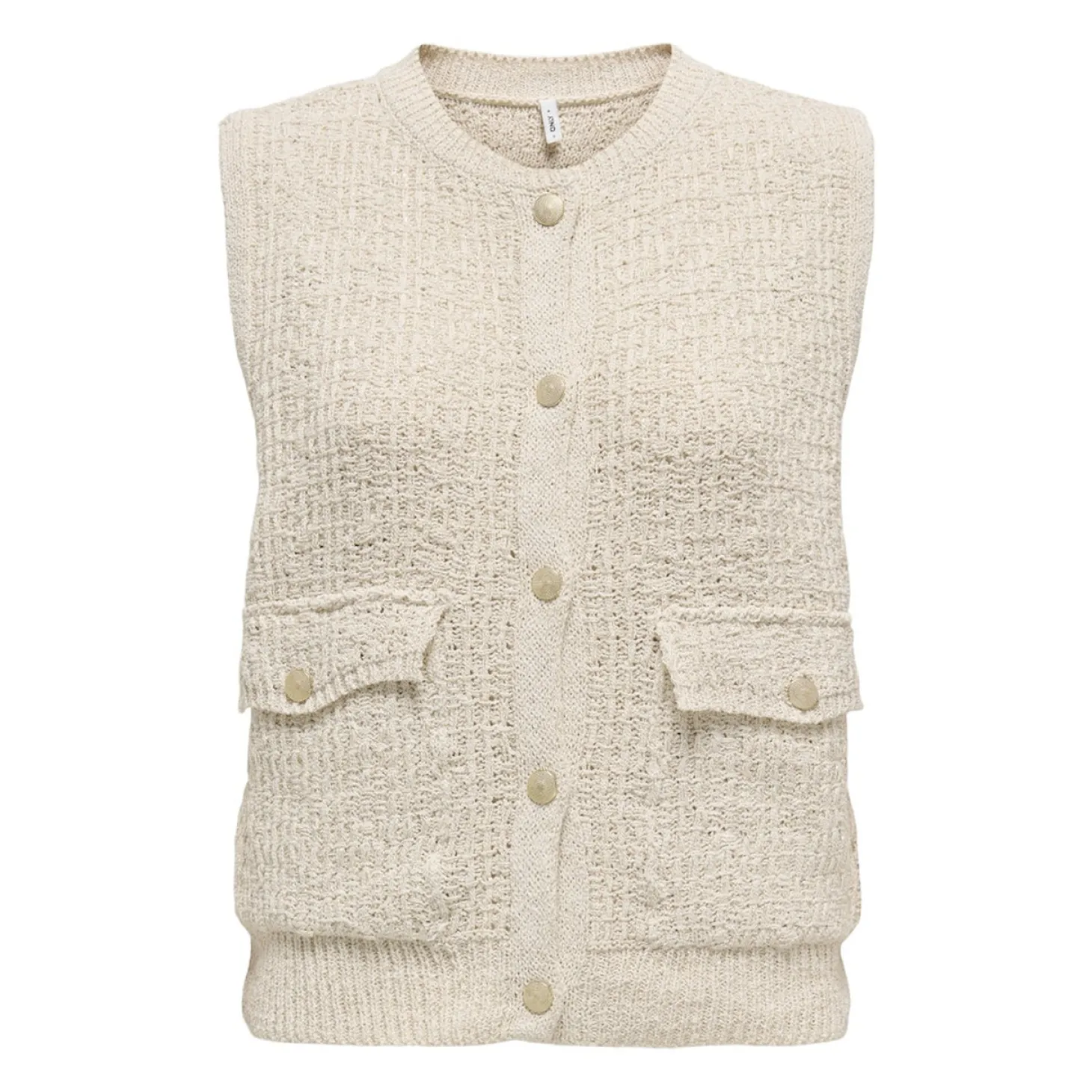 ONLCELESTE O-NECK VEST KNT
