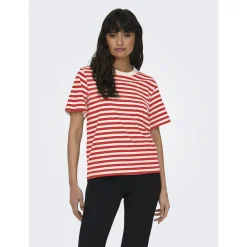 ONLLIVINA S/S STRIPE TEE JRS N