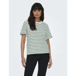 ONLLIVINA S/S STRIPE TEE JRS N