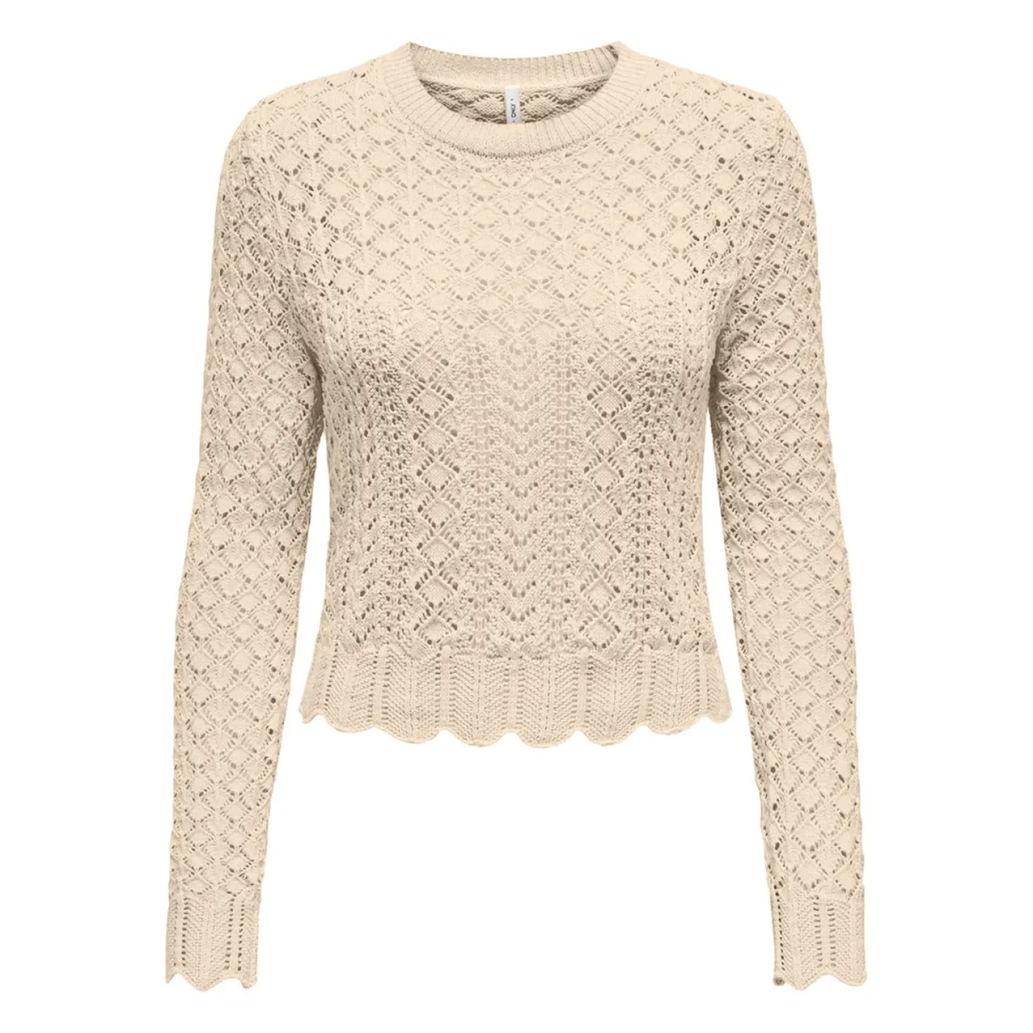ONLSAGA LIFE LS O-NECK CC KNT
