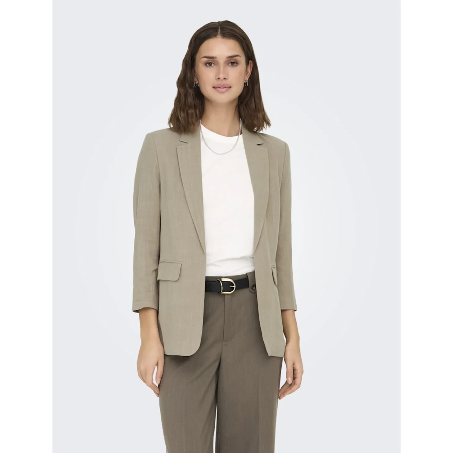 ONLSOLVI LIFE 3/4 LINEN BL BLA